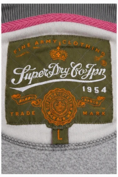 Superdry S.D. Army camouflage sweatshirt – Size L – Military style – Very good condition – photo 2